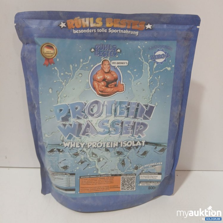 Artikel Nr. 995559 Artikel Nr. 995559: Rühls Bestes Protein Wasser Whey Isolat 800g
