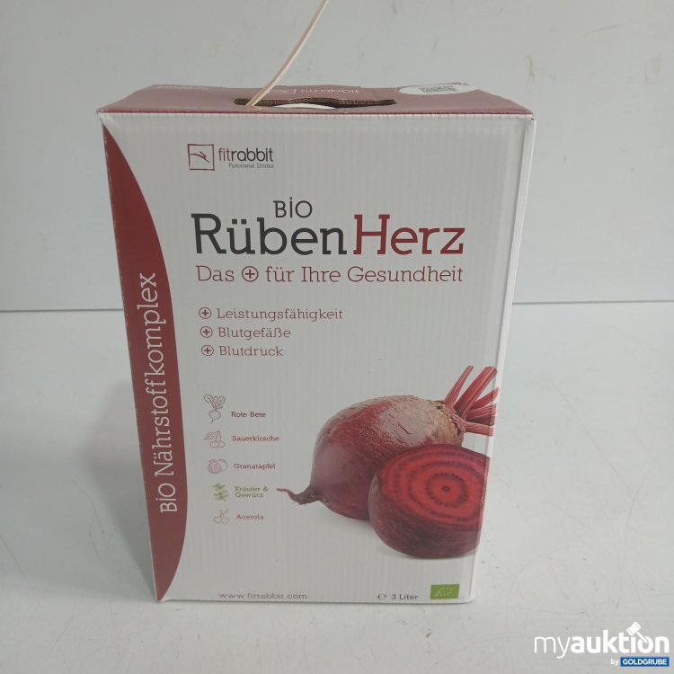 Artikel Nr. 996559 Artikel Nr. 996559: Fitrabbit Bio Rüben Herz 3L