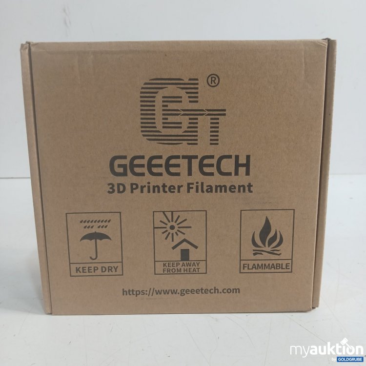 Artikel Nr. 465560 Artikel Nr. 465560: GEEETECH 3D Printer Filament PLA 1 kg 1,75 mm Silk Copper