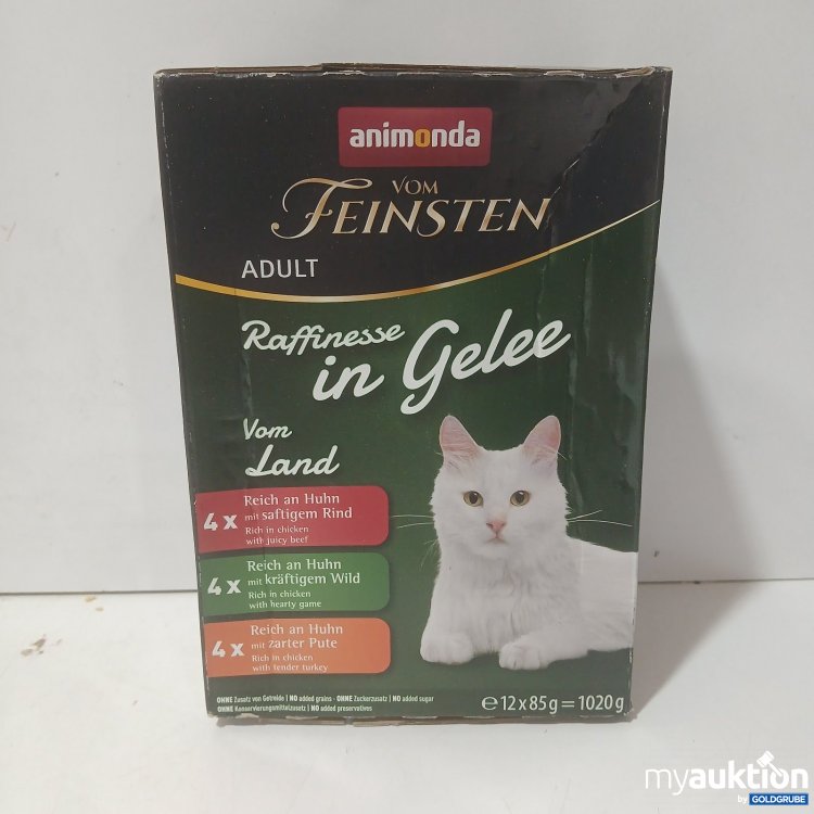 Artikel Nr. 469560: animonda Katzenfutter Adult Raffinesse in Gelee vom Land 12 x 85 g