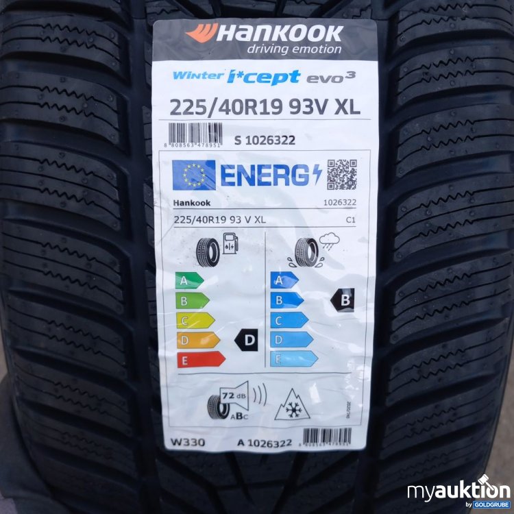 Artikel Nr. 525560: Hankook Winter i*cept evo3 225/40R19 93V XL