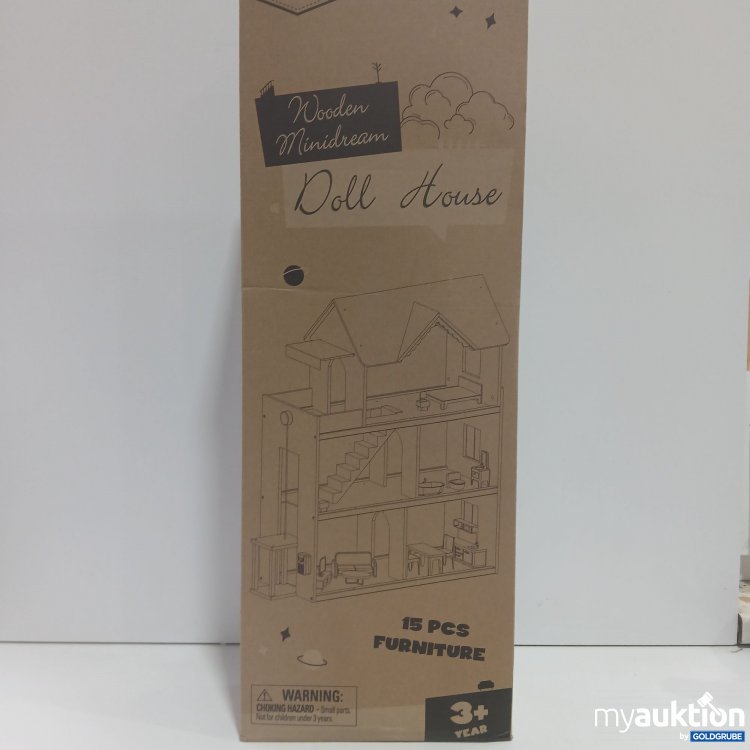 Artikel Nr. 813560 Artikel Nr. 813560: Giant Bean Wooden Minidream Doll House