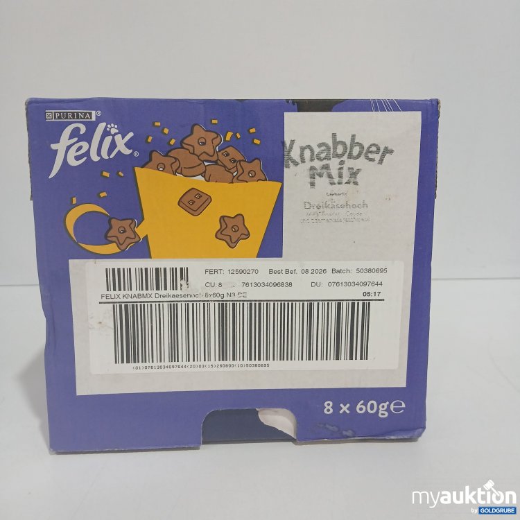 Artikel Nr. 852560: Felix Kanbber Mix Dreikäsehoch 8x60g 