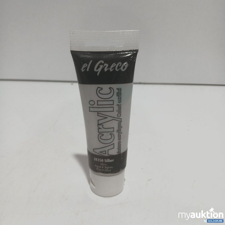 Artikel Nr. 868560: El Greco Acrylic 28350 Silber 75ml