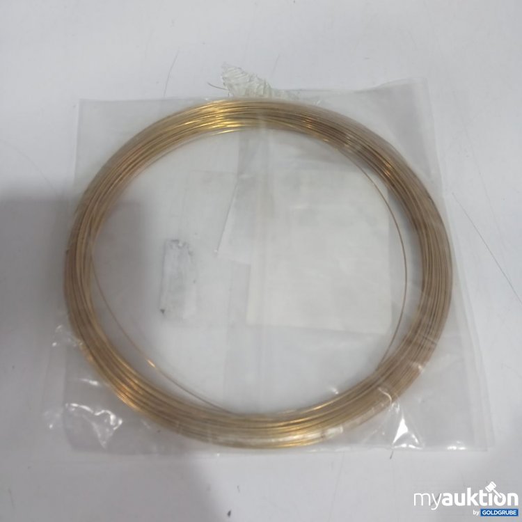Artikel Nr. 899560: Goldene Drahtrolle 0,5 mm