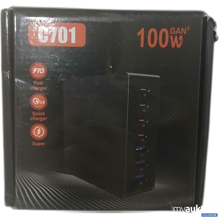 Artikel Nr. 917560 Artikel Nr. 917560: 100W USB-C Ladegerät C701