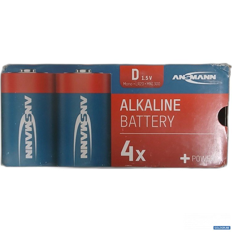Artikel Nr. 934560 Artikel Nr. 934560: ALKALINE D Baterien 4stk