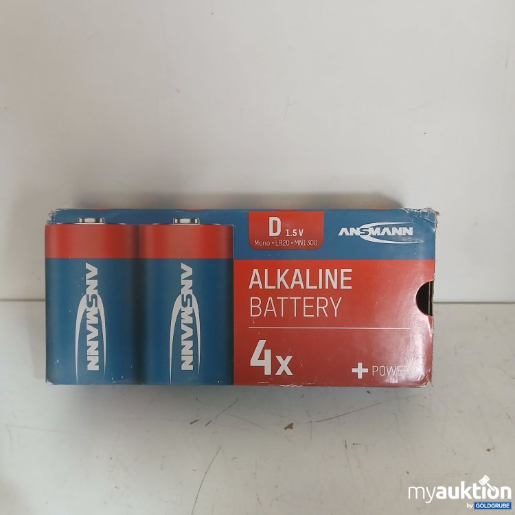 Artikel Nr. 934560 Artikel Nr. 934560: ALKALINE D Baterien 4stk