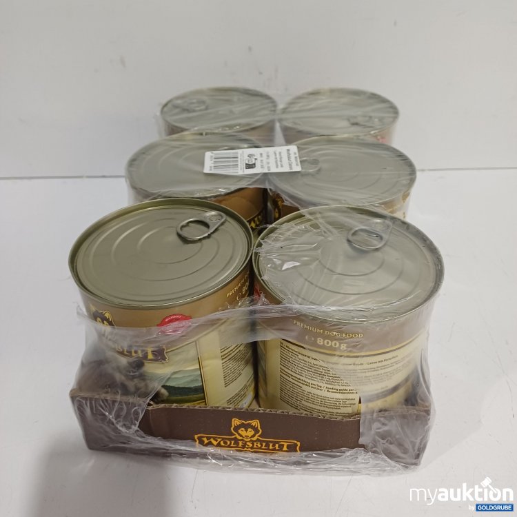 Artikel Nr. 981560 Artikel Nr. 981560: Wolfsblut Hundefutter Lamm mit Kartoffeln, 6x800g