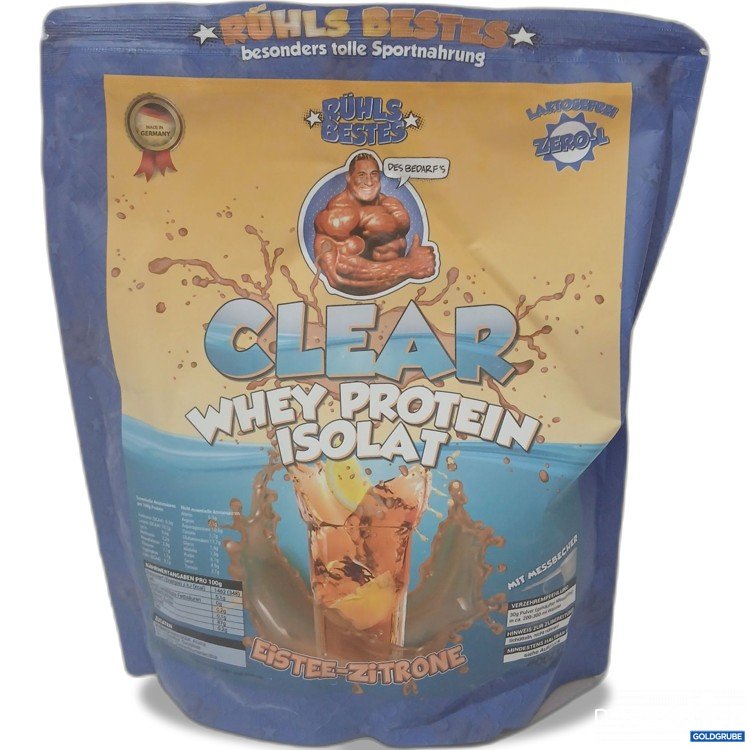 Artikel Nr. 995560 Artikel Nr. 995560: Rühls Bestes Clear Whey Protein Isolat Eistee-Zitrone 800g