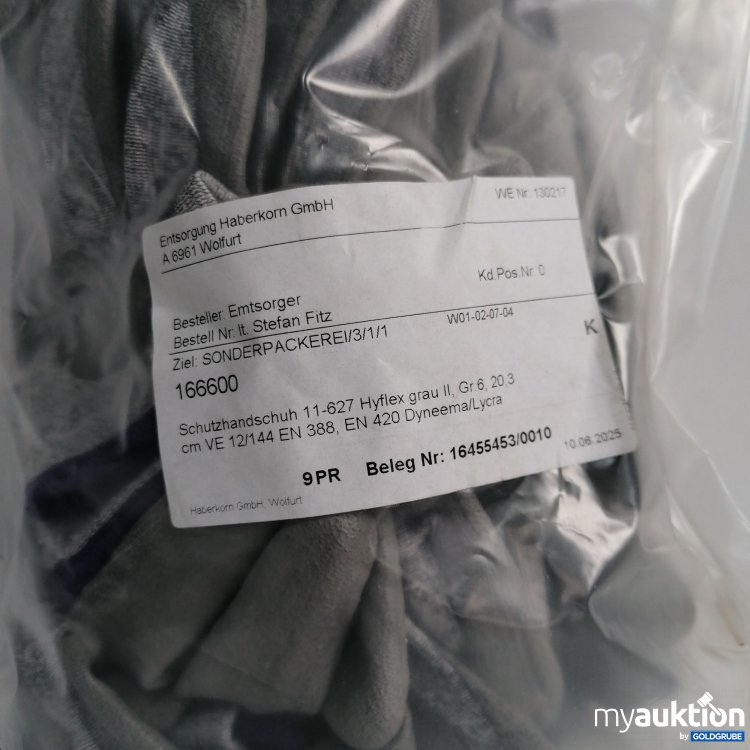Artikel Nr. 397561 Artikel Nr. 397561: Ansell Schutzhandschuhe 11-627 Hyflex grau II, 9 Paare