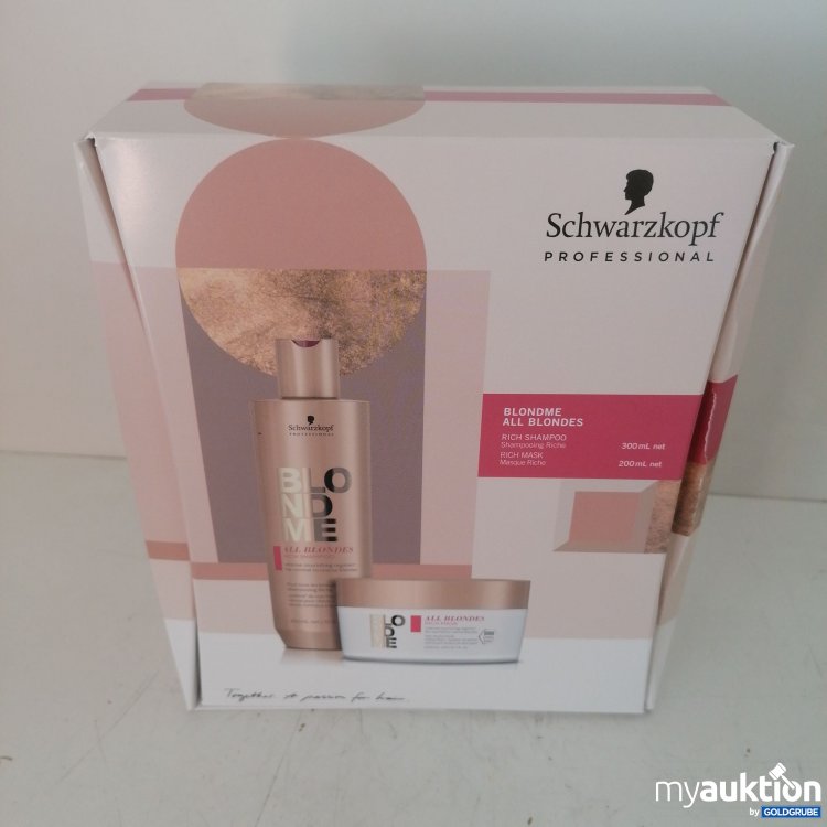Artikel Nr. 661561 Artikel Nr. 661561: Schwarzkopf Professional Blondme All Blondes Rich Shampoo and Rich Mask