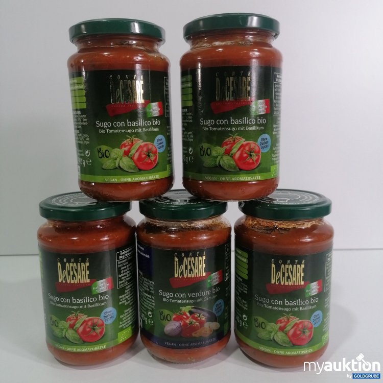 Artikel Nr. 787561 Artikel Nr. 787561: Contr DeCesare Sugo con basilico bio 340g