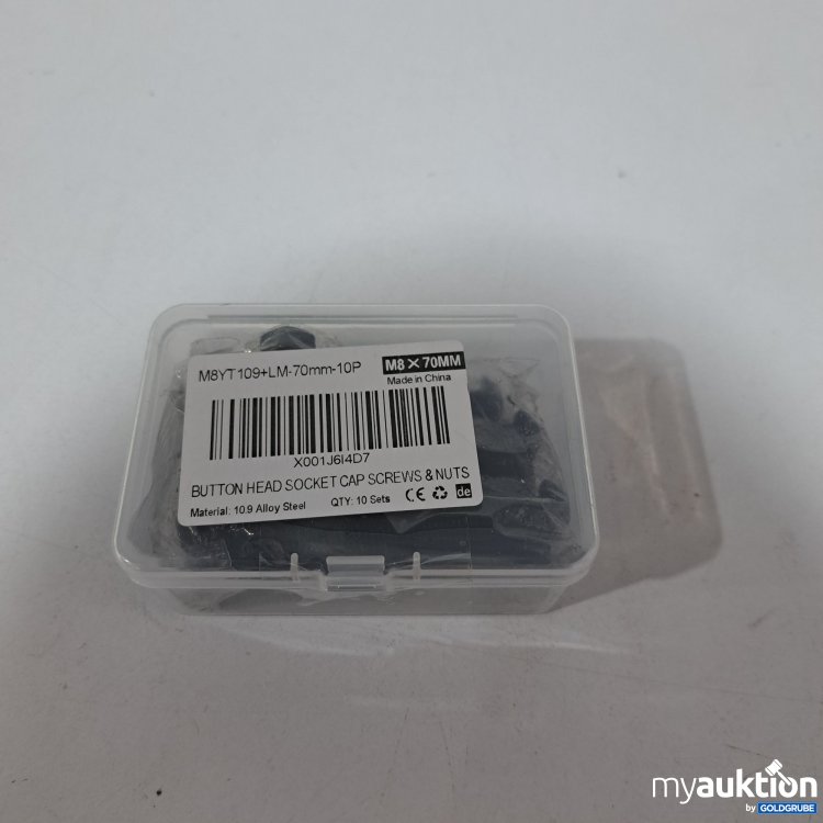 Artikel Nr. 815561 Artikel Nr. 815561: Button head Socket Cap Screws & Nuts, M8x70mm