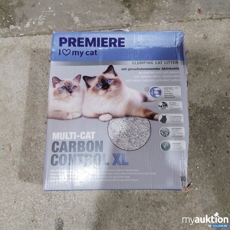 Artikel Nr. 847561: Premiere Multi-Cat Carbon Control Katzenstreu 10l