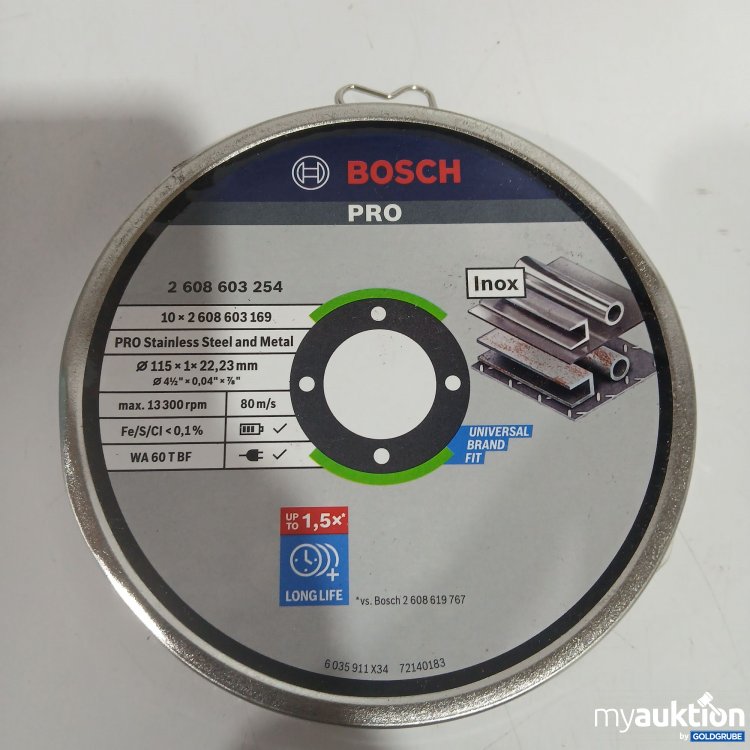 Artikel Nr. 882561 Artikel Nr. 882561: Bosch Pro 2608603254 10Stk