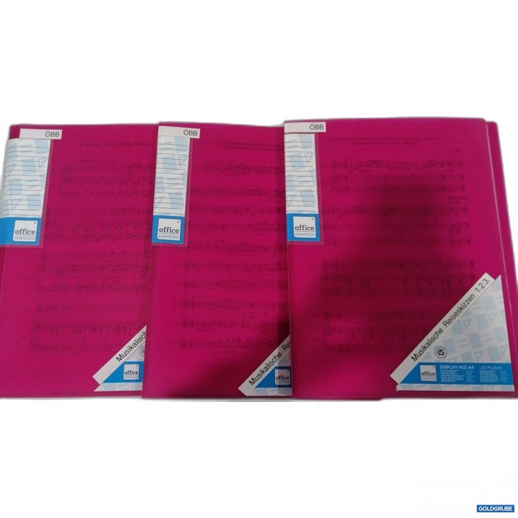 Artikel Nr. 889561: Office Essentials Musikalische Reiseskizzen 3Stk pink 