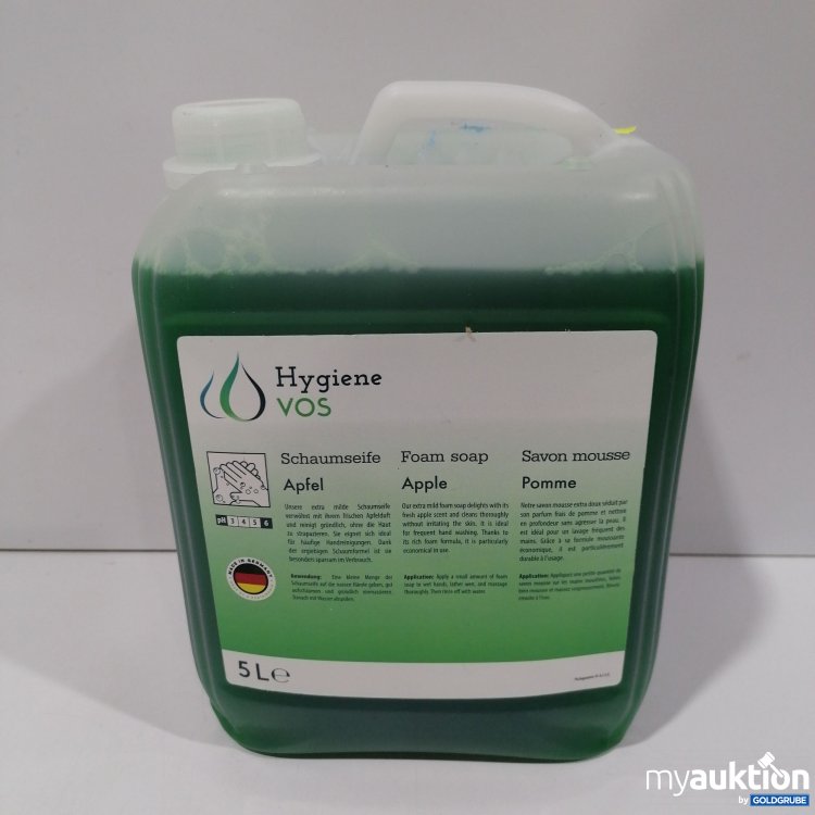 Artikel Nr. 892561: Hygiene Vos Schaumseife Apfel 5L