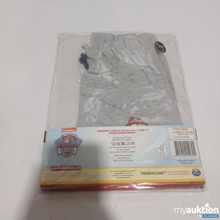 Artikel Nr. 929561: Paw Patrol Kinder Lizenz Bermudashorts Größe: 110/116