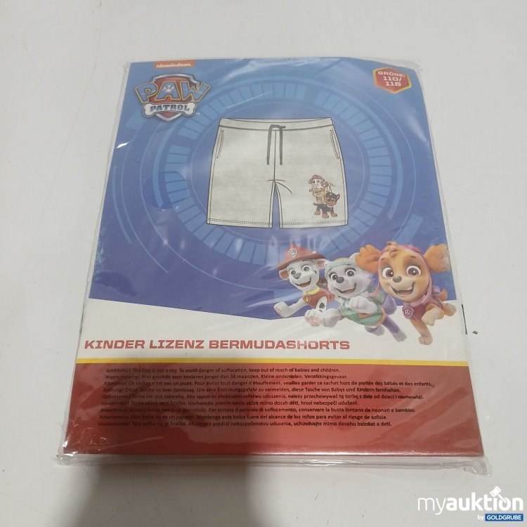 Artikel Nr. 929561: Paw Patrol Kinder Lizenz Bermudashorts Größe: 110/116