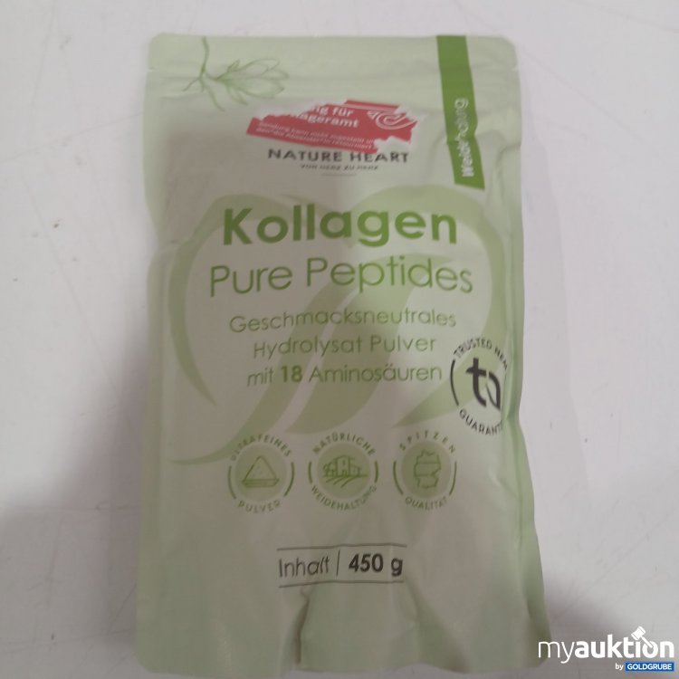 Artikel Nr. 970561 Artikel Nr. 970561: Nature Heart Kollagen Pure Peptides 450g
