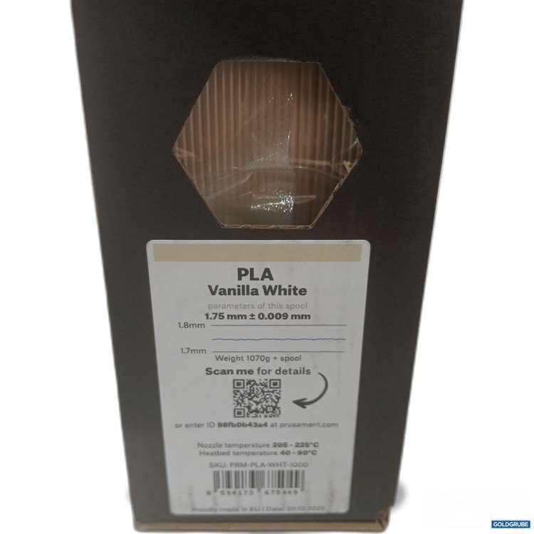 Artikel Nr. 972561: Prusament PLA Vanilla white 1,75mm 1070g 
