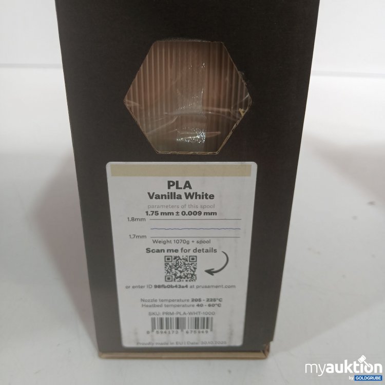 Artikel Nr. 972561: Prusament PLA Vanilla white 1,75mm 1070g 