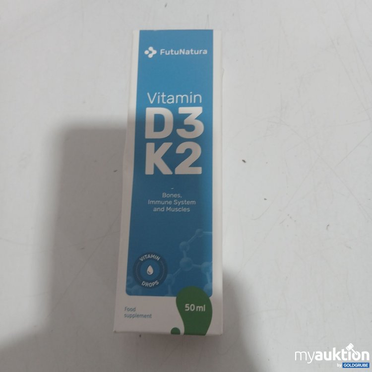 Artikel Nr. 998561 Artikel Nr. 998561: FutuNatura Vitamim D3 K2 50ml