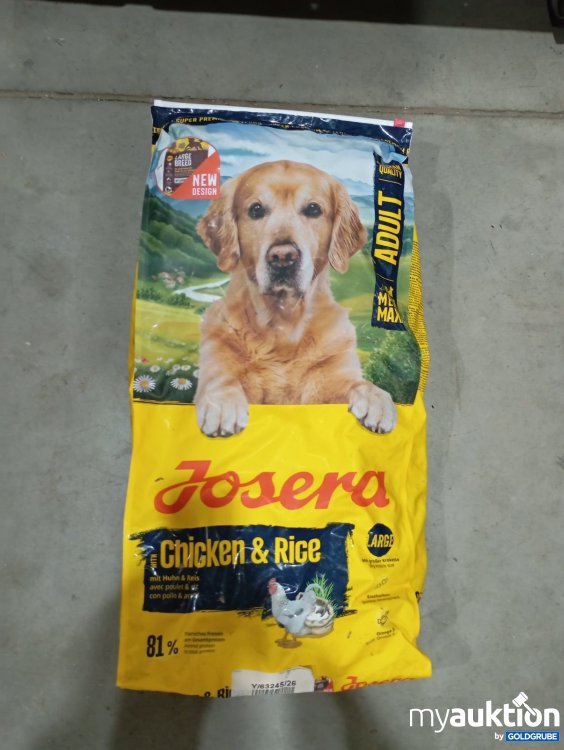 Artikel Nr. 467562 Artikel Nr. 467562: Josera Hundefutter Chicken & Rice 12,5 kg