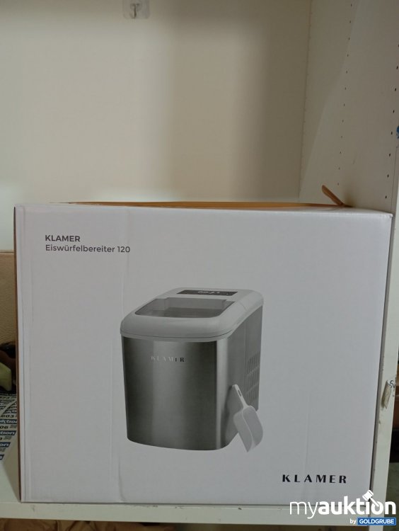 Artikel Nr. 471562 Artikel Nr. 471562: KLAMER Eiswürfelbereiter 120 weiß Art.Nr.91292