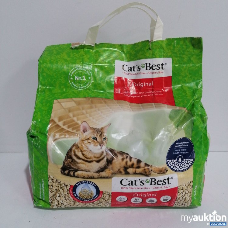 Artikel Nr. 847562: Cat's Best Original Katzenstreu Pflanzlich  2.1kg 