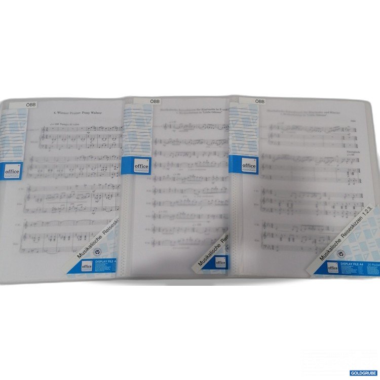 Artikel Nr. 889562: Office Essentials Musikalische Reiseskizzen 3Stk weiß