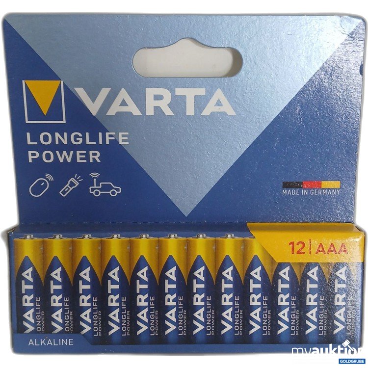 Artikel Nr. 934562 Artikel Nr. 934562: VARTA AAA Baterien 12stk