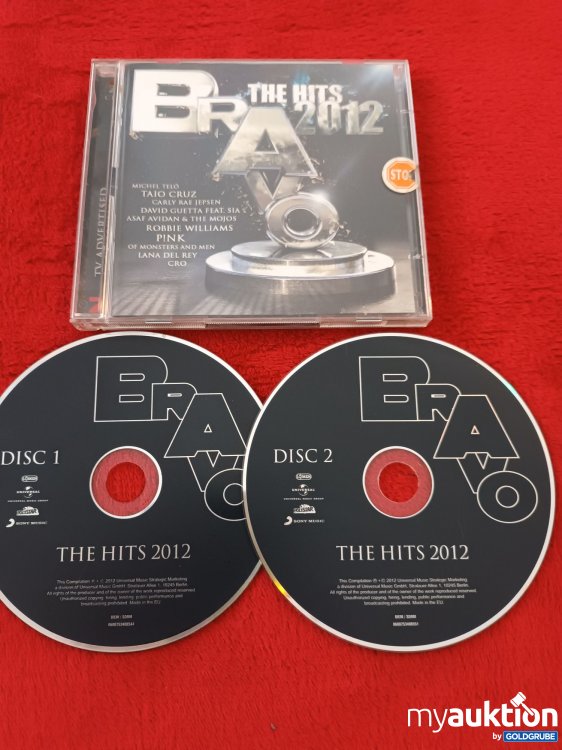 Artikel Nr. 940562 Artikel Nr. 940562: Doppel CD, Bravo Hits 2012