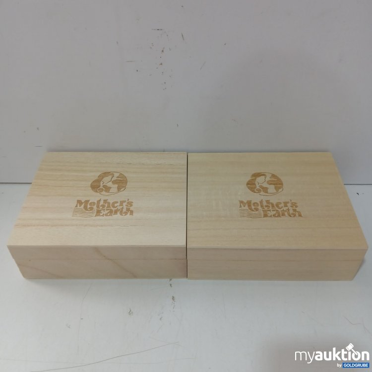 Artikel Nr. 993562 Artikel Nr. 993562: Mother's Earth Holzkiste ca 16,5x13,5x5,5cm 2Stk