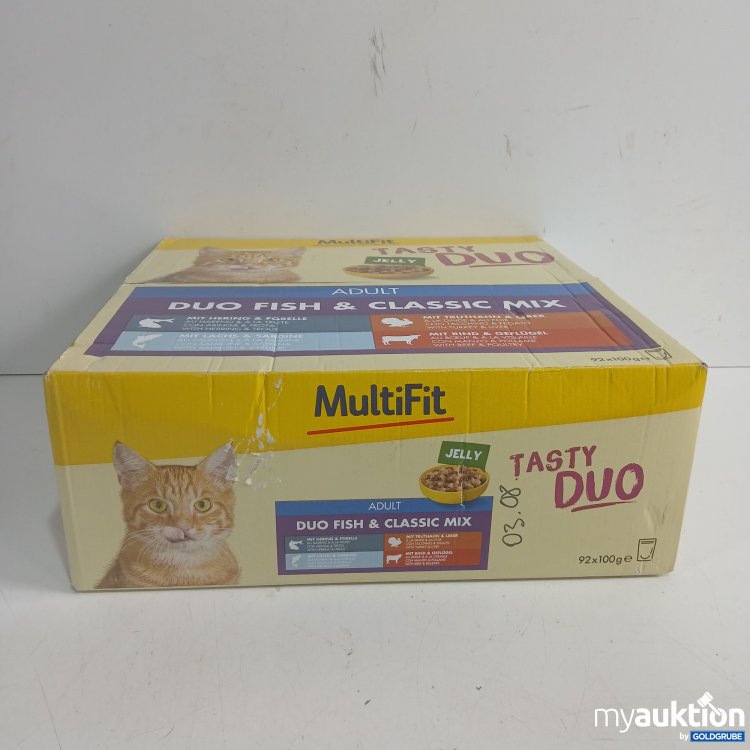 Artikel Nr. 996562 Artikel Nr. 996562: MultiFit Adult Duo fish & classic mix 92x100g