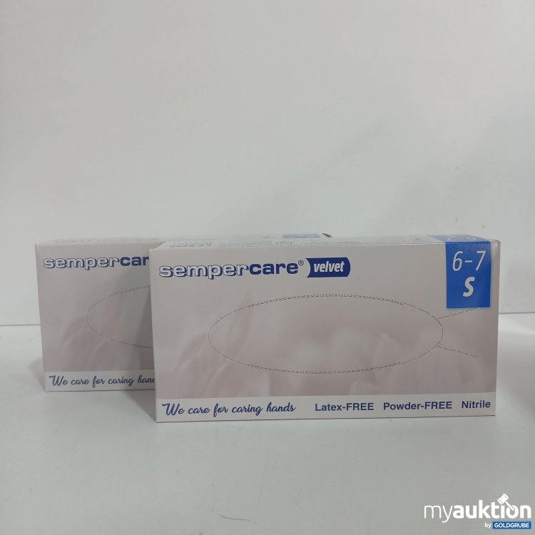 Artikel Nr. 855563 Artikel Nr. 855563: Sempercare Velvet Einweghandschuhe S 6-7