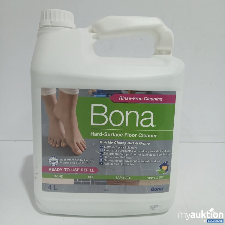 Artikel Nr. 872563 Artikel Nr. 872563: Bona Rinse-Free Cleaning Hard Surface Floor Cleaner 4L