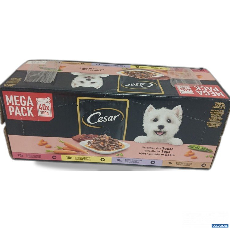 Artikel Nr. 897563 Artikel Nr. 897563: Cesar Mega Pack 40×100G Selection en Sauce