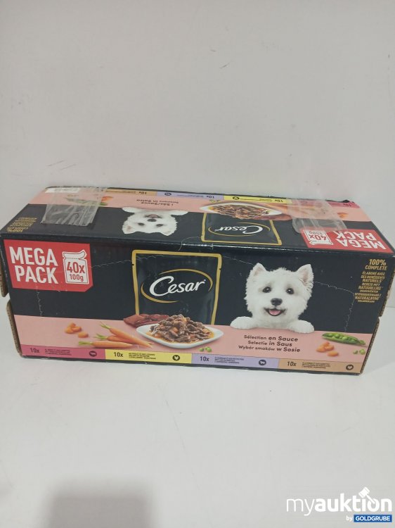 Artikel Nr. 897563 Artikel Nr. 897563: Cesar Mega Pack 40×100G Selection en Sauce
