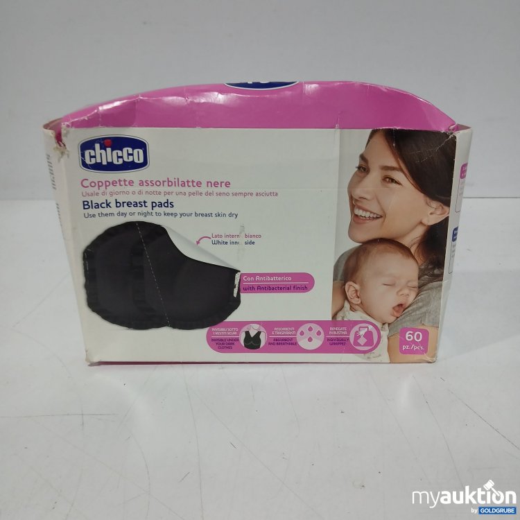 Artikel Nr. 911563: Chicco Schwarze Stilleinlagen 60/pcs