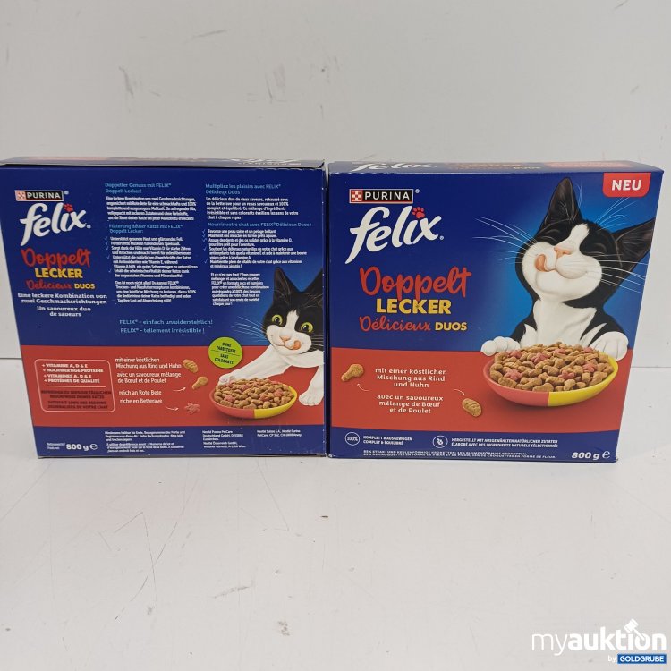 Artikel Nr. 981563: Purina felix Doppelt Lecker Katzenfutter 2x800g
