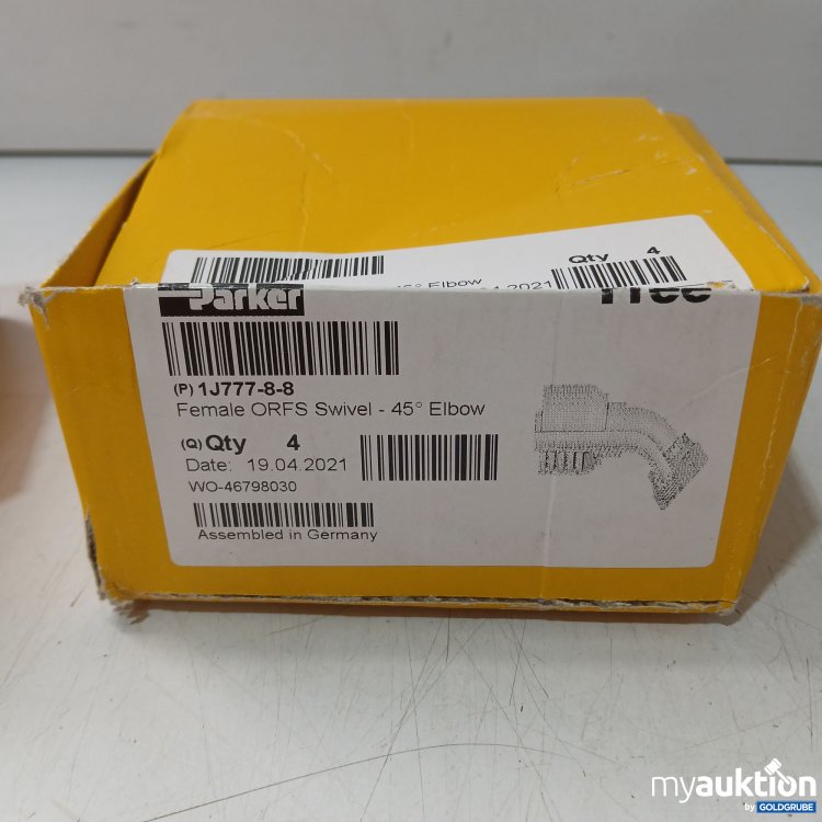 Artikel Nr. 997563 Artikel Nr. 997563: Parker Female ORFS Swivel 45° Elbow 3stk 1J77-8-8