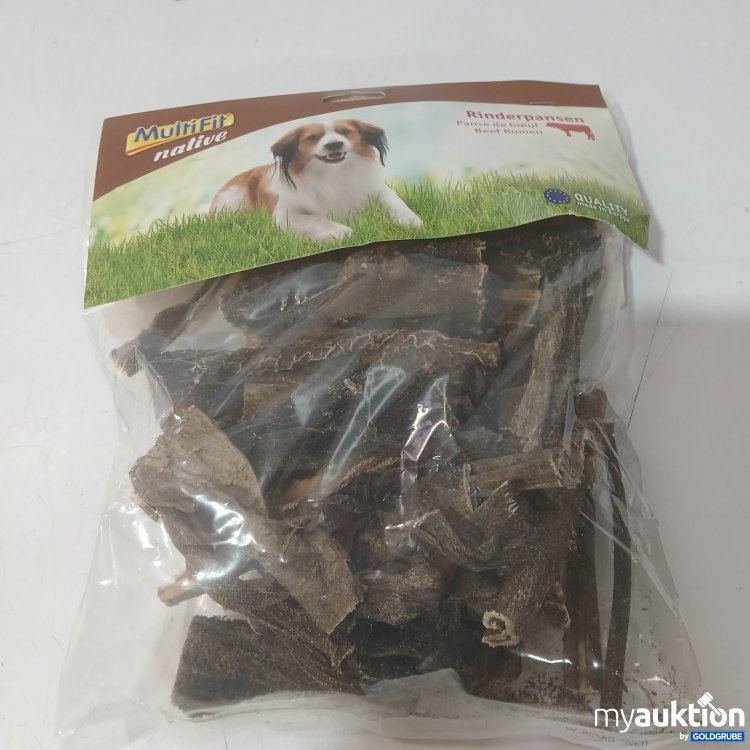 Artikel Nr. 469564: MultiFit native Rinderpansen Hundesnack 500g