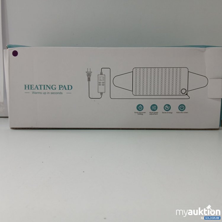 Artikel Nr. 846564: Heating Pad Grau Heizdecke Massage 