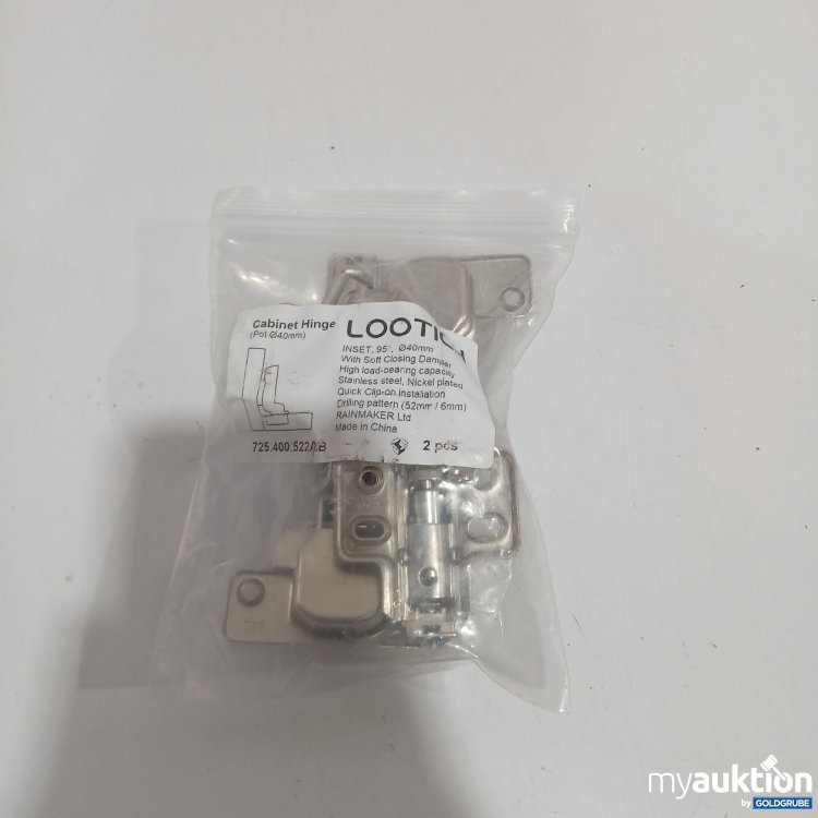 Artikel Nr. 871564: Lootich Cabinet Hinge Pot 40mm 2 Stück 