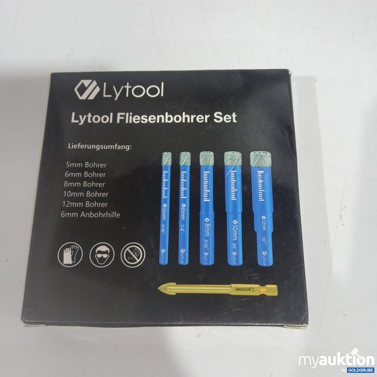 Artikel Nr. 899564: Lytool Fliesenbohrer Set 5/6/8/10/12 mm