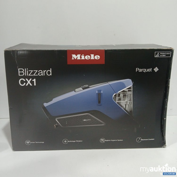 Artikel Nr. 903564: Miele Blizzard CX1 Parquet PowerLine SKCF5 Techblau 