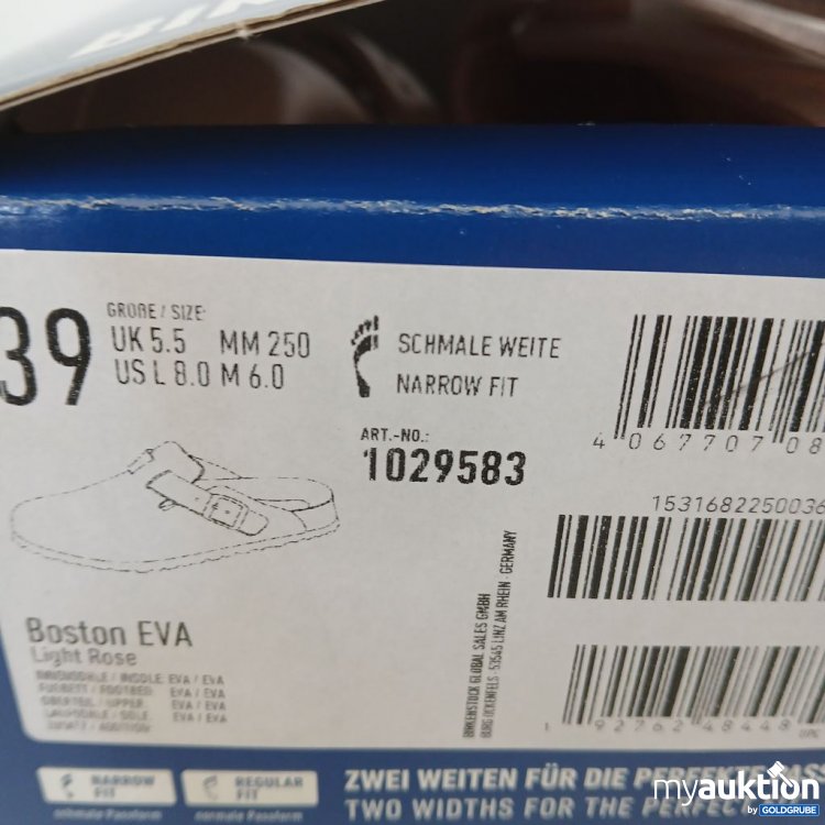 Artikel Nr. 957564: Birkenstock Boston EVA Light Rose 39