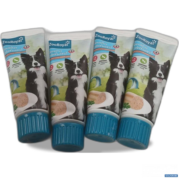 Artikel Nr. 973564 Artikel Nr. 973564: ZooRoyal Leckerli Paste für Hunde 4x75g Leberwurst